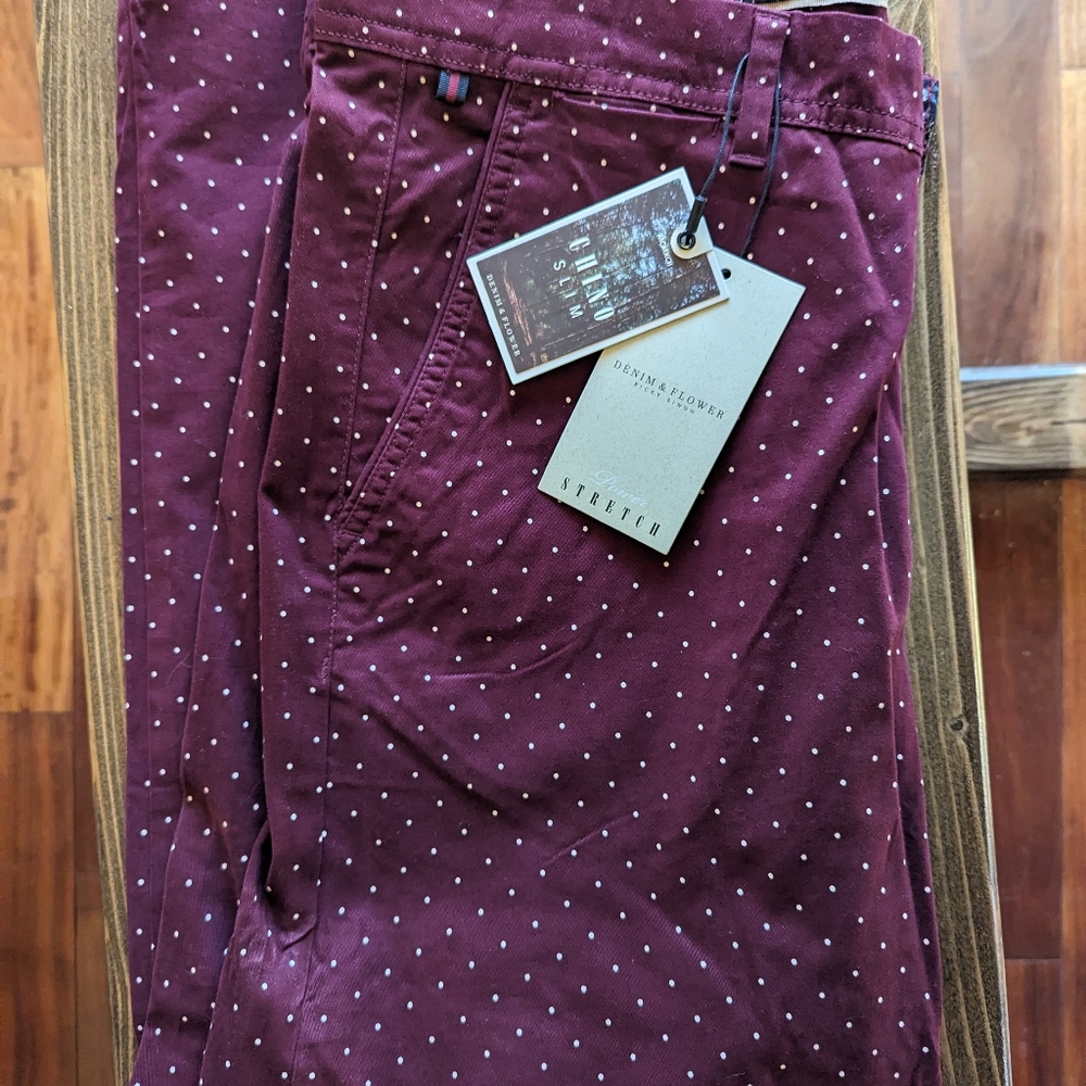 Denim & Flower Slim Chino